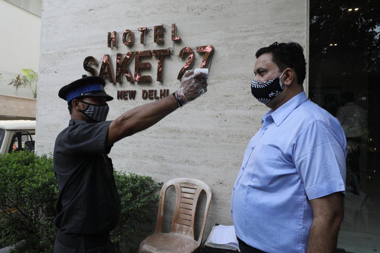 Hotel Saket 27 New Delhi Exterior photo